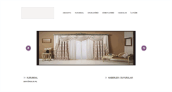 Desktop Screenshot of kayalarperde.com